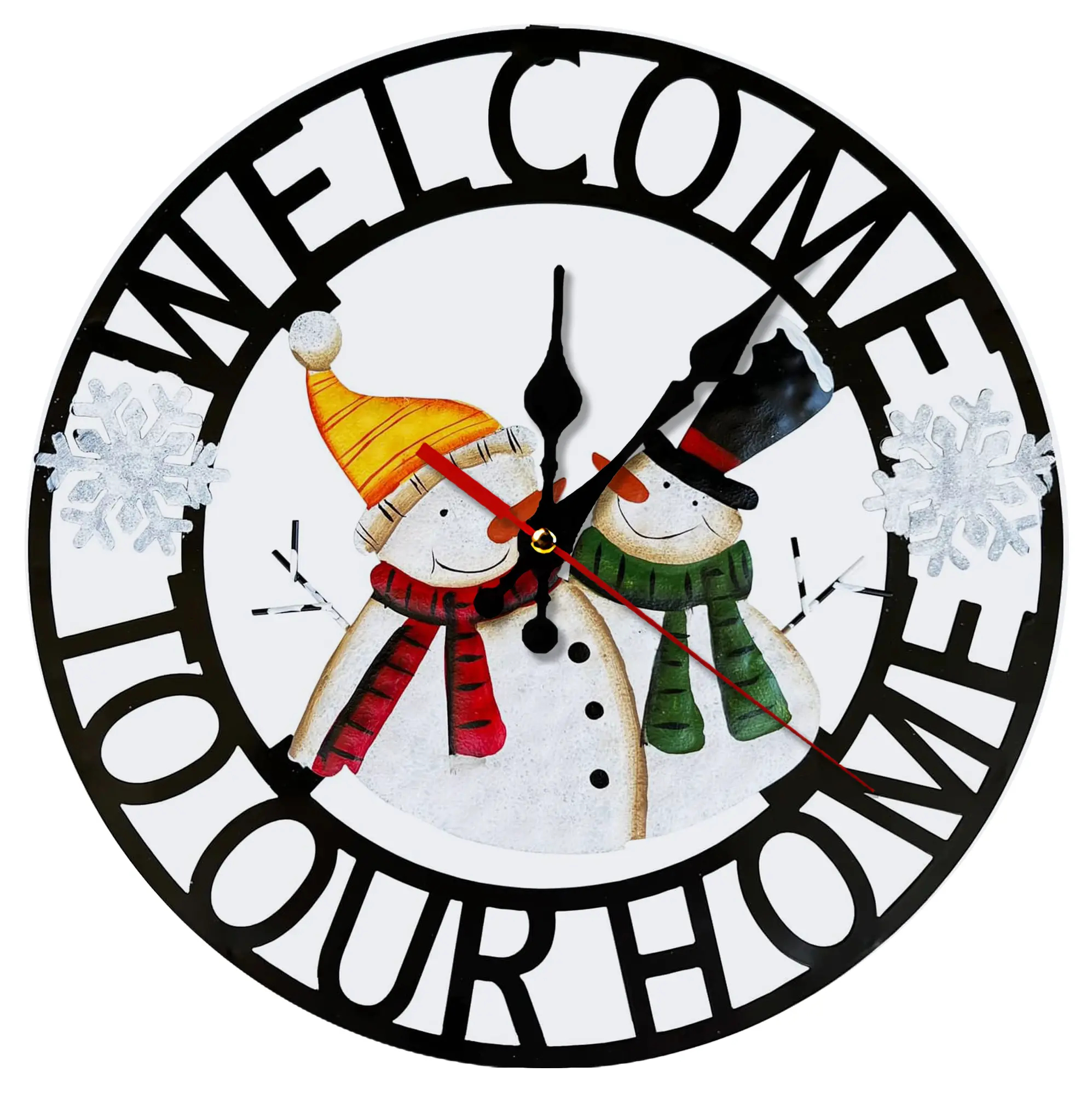 Silent Round Wall Clock – Modern & Stylish DIY Design, Durable Wood Construction, Easy To Install – Perfect For Office, Bedroom, Living Room, And More